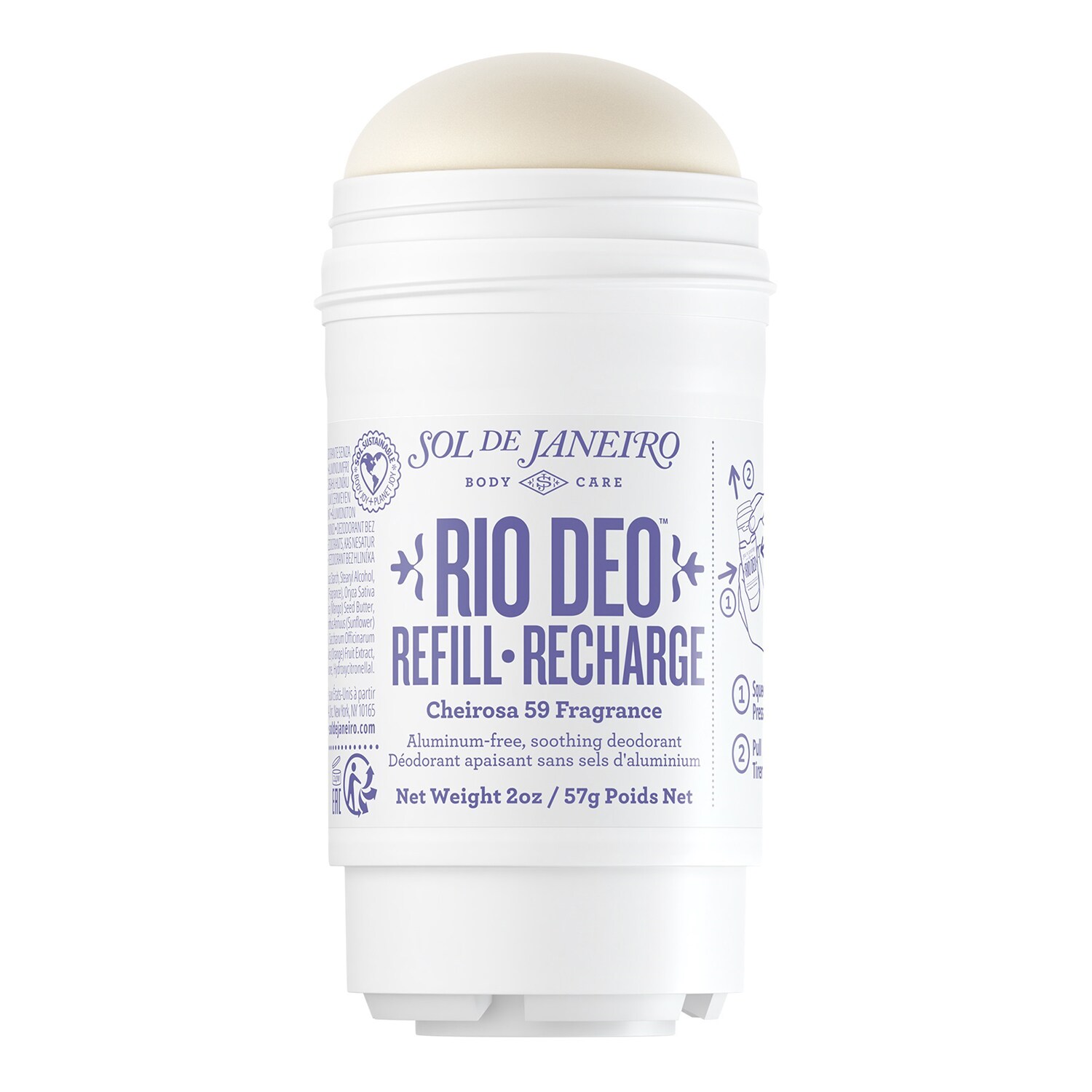 Sol De Janeiro - Delicia Drench Rio Deo 56 - Dezodorant - Delicia Drench Rio Deo 59 Refill - Dla Kobiet