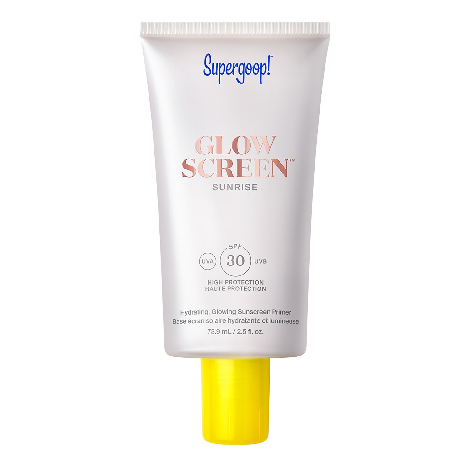 Supergoop! - glowscreen - Krem Z Filtrem Przeciwsłonecznym Spf 30 Pa+++ Format Jumbo - glowscreen Sunrise Spf 30 (73.9ml) - Dla Kobiet