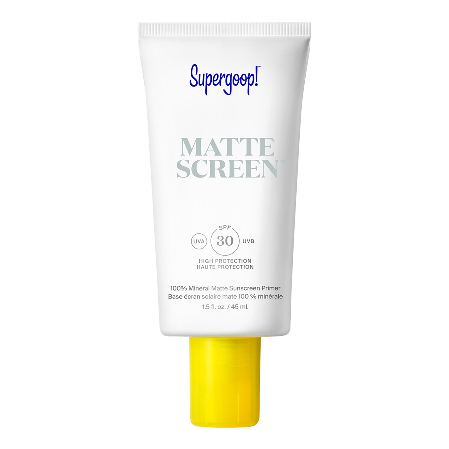 Supergoop! - Mattescreen - Filtr Przeciwsłoneczny Spf 30 Pa+++ - Mattescreen Mineral Spf30 45ml - Dla Kobiet