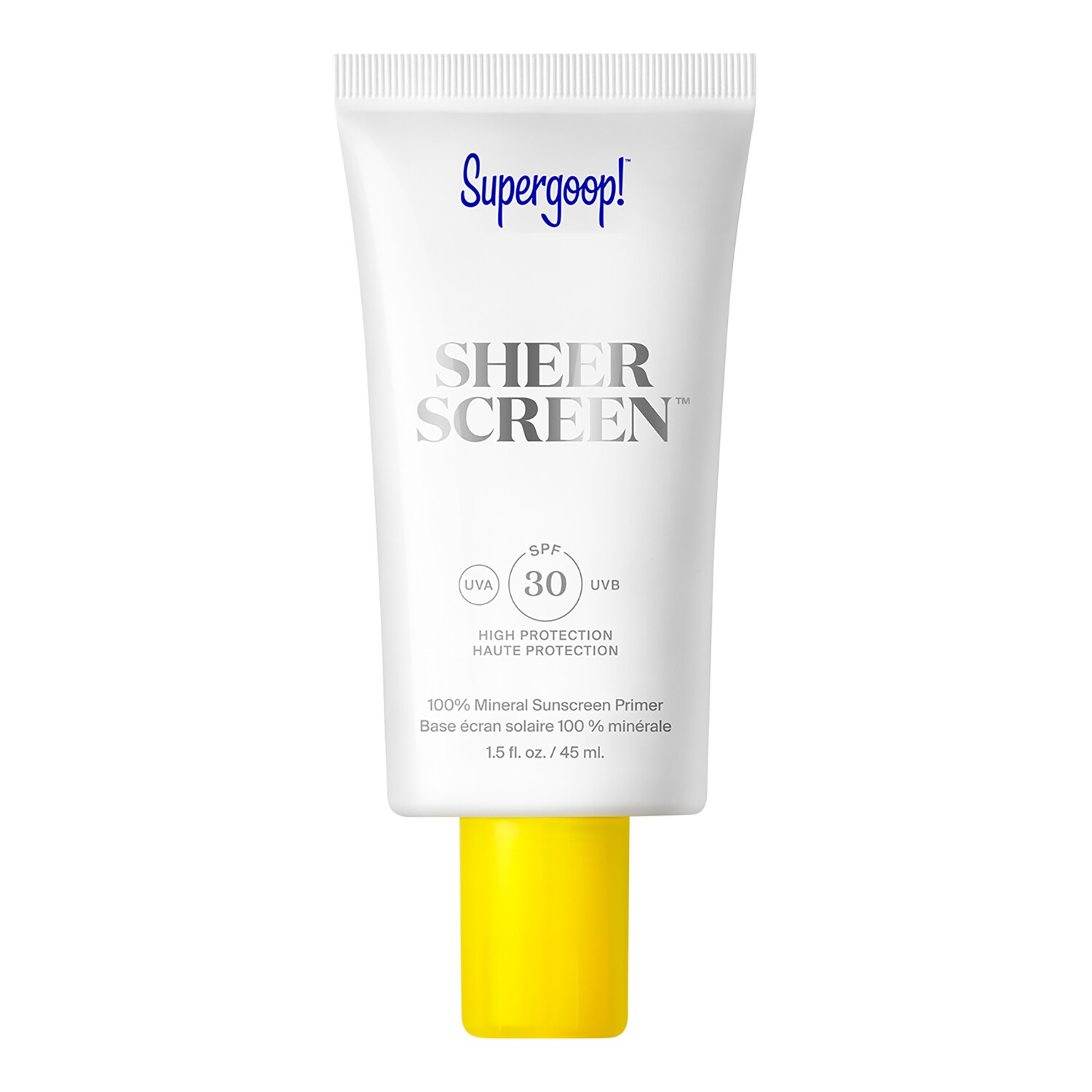 Supergoop! - Sheerscreen - Filtr Przeciwsłoneczny Spf 30 Pa+++ - Sheerscreen Mineral Spf30 45ml - Dla Kobiet