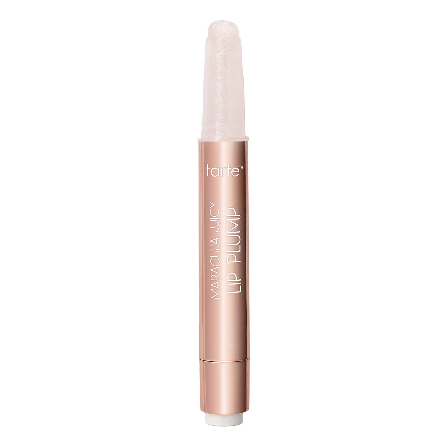 Tarte - Maracuja Juicy Lip Shimmer glass Plump - Błyszczyk Powiększający Usta Z Brokatem - Maracuja Juicy Lip Shimmer - Pearl - Dla Kobiet