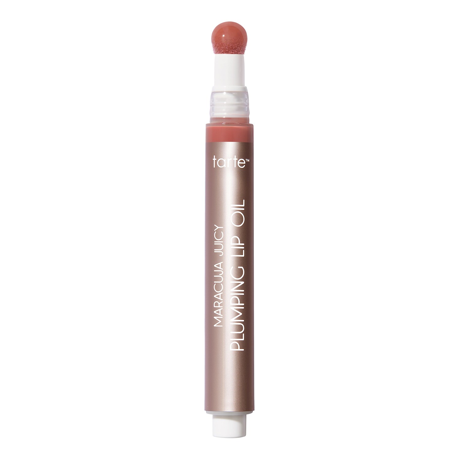 Tarte - Maracuja Juicy Plumping Lip Oil - Olejek Powiększający Usta - Maracuja Juicy Plumping Lip Oil - Buffed - Dla Kobiet