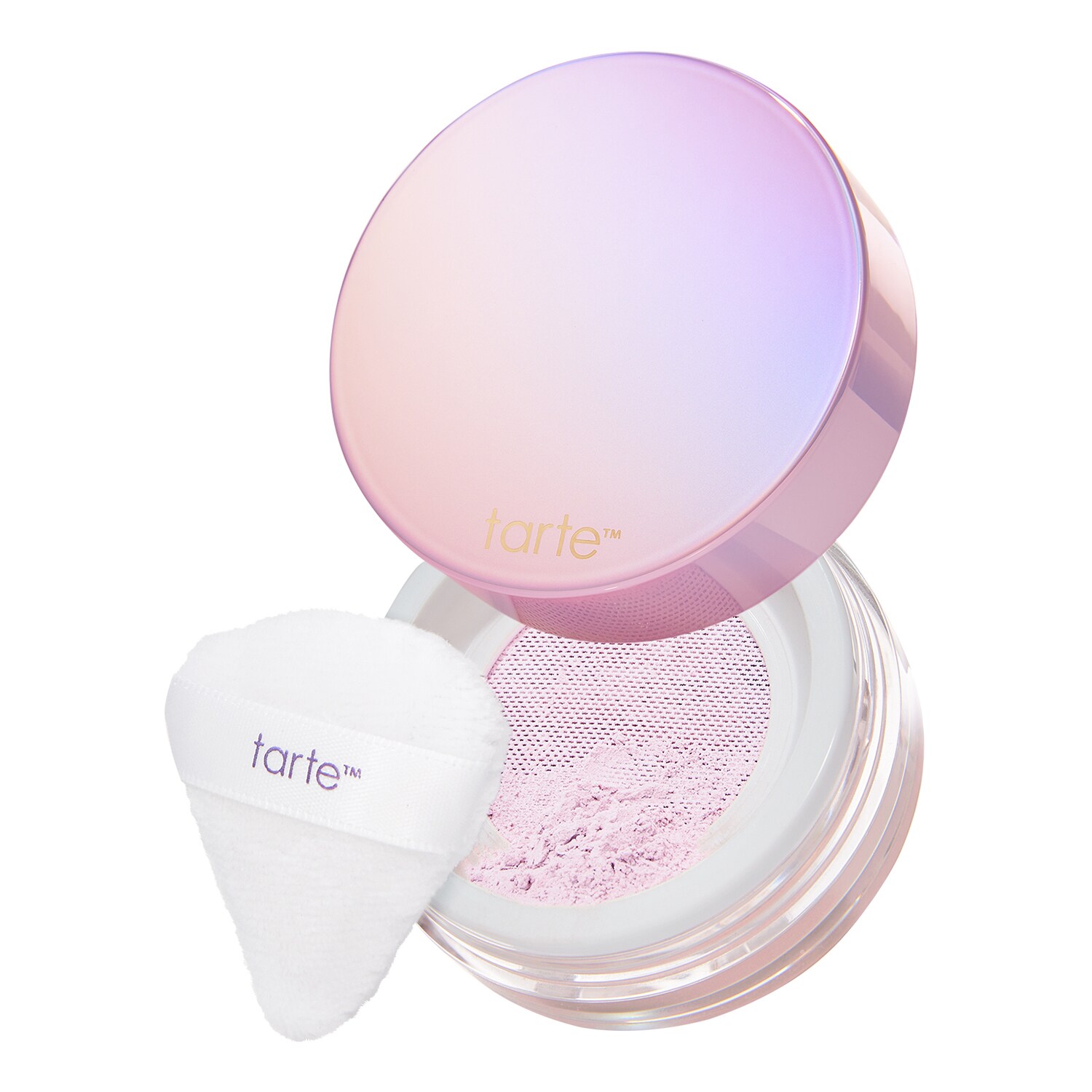 Tarte - Creaseless Setting Powder - Puder Utrwalający - Setting Powder Creaseless - Lavender - Dla Kobiet