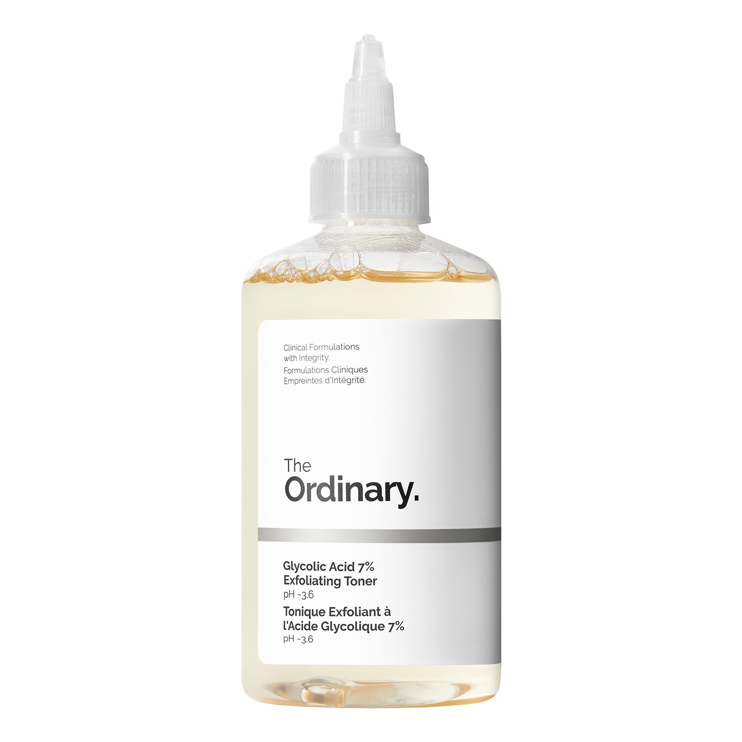 The Ordinary - Tonik Z Kwasem glikolowym 7% – Tonik Złuszczający - Direct Acids Toning Solution 240ml - Dla Kobiet