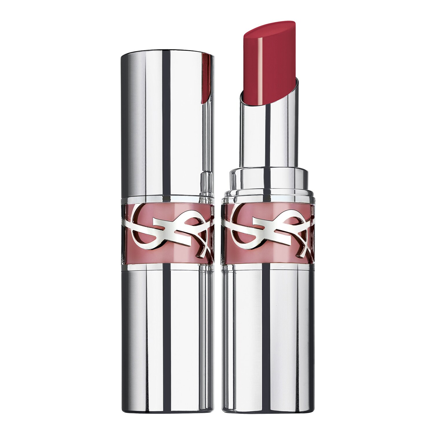 Yves Saint Laurent - Ysl Loveshine - Pomadka Nadająca Ustom Efekt Mokrego Połysku - Rouge Volupte Shine 208 - Dla Kobiet