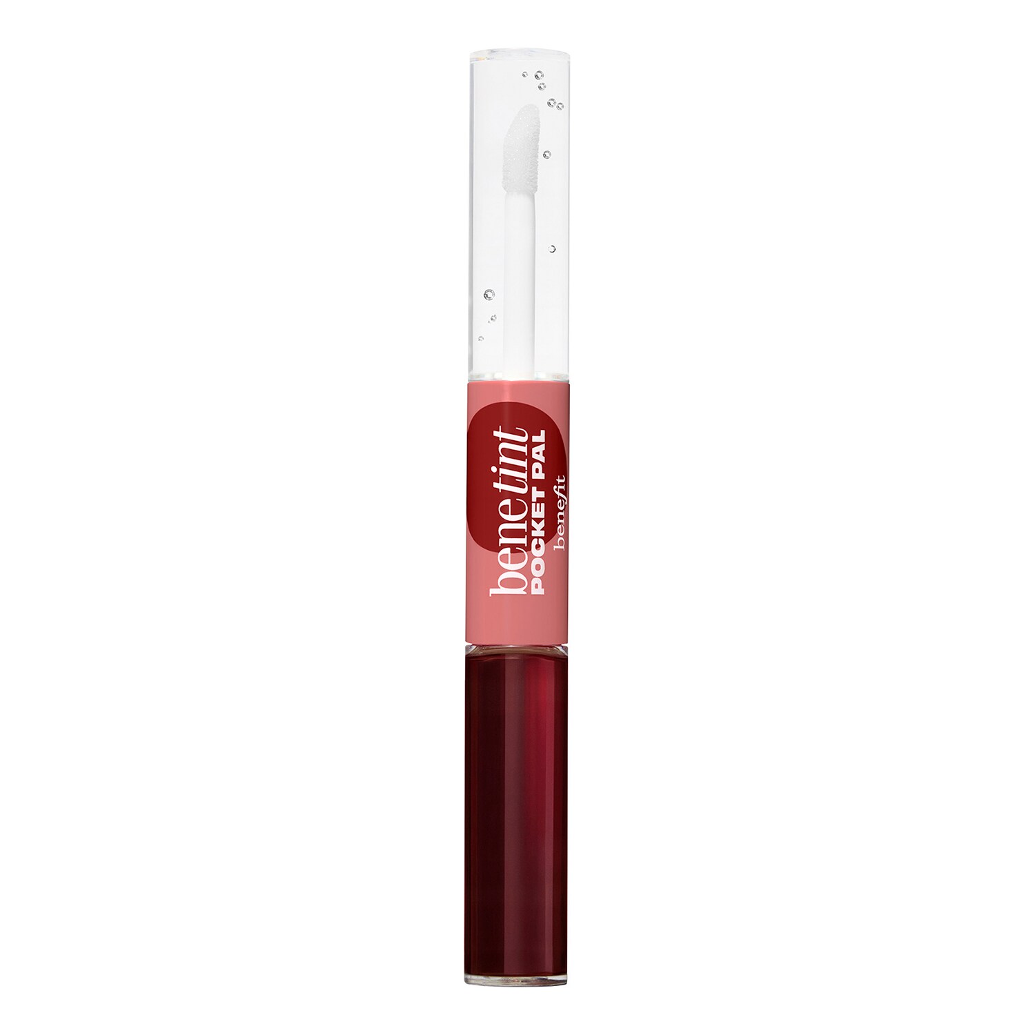 Benefit Cosmetics - Benetint Pocket Pal - Tint I Błyszczyk Z Dwustronną Końcówką - Benetint Pocket Pal - Dark Cherry - Dla Kobiet