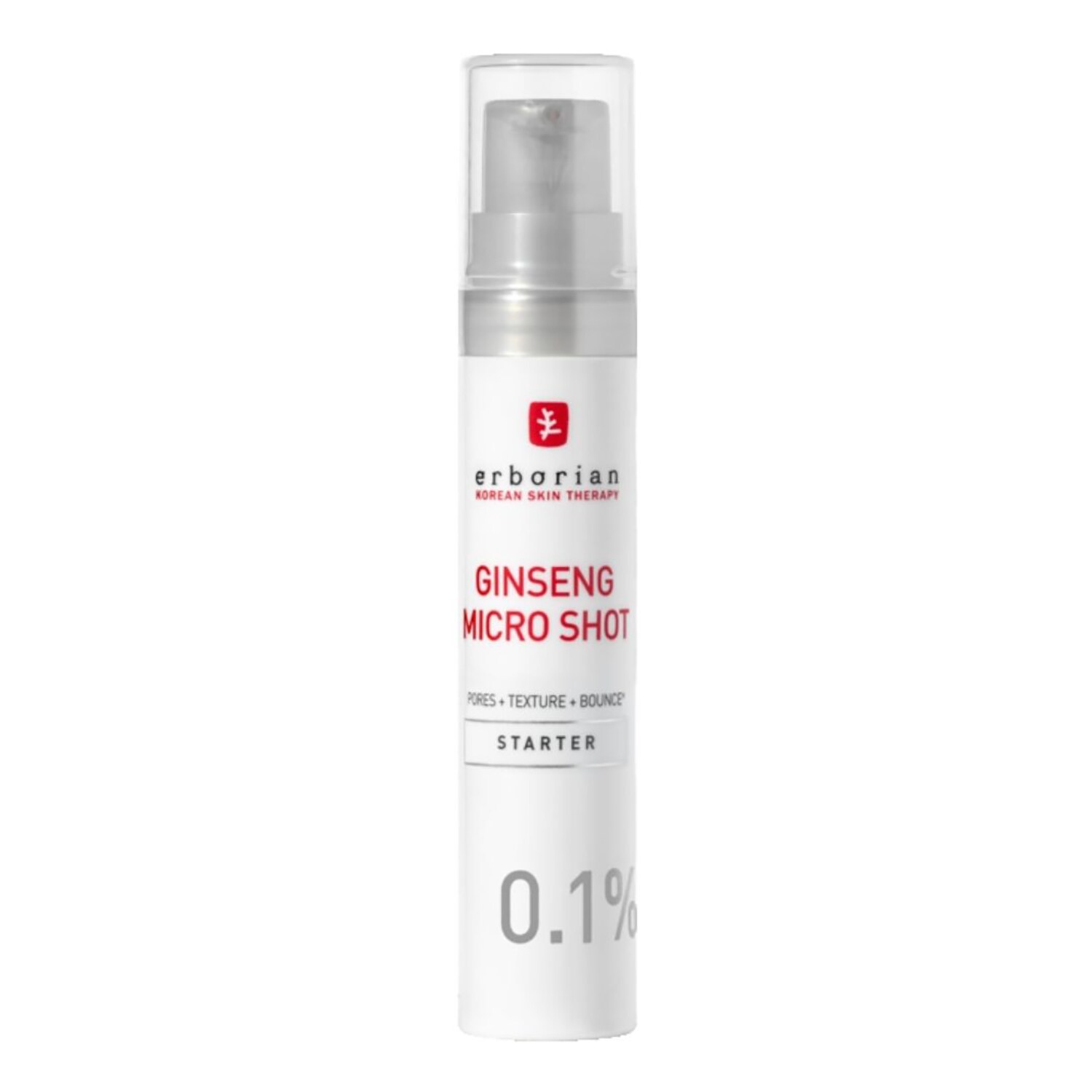Erborian - ginseng Micro Shot 0.1 - Serum Reteksturyzujące W Mikrosferach - 10ml - Dla Kobiet