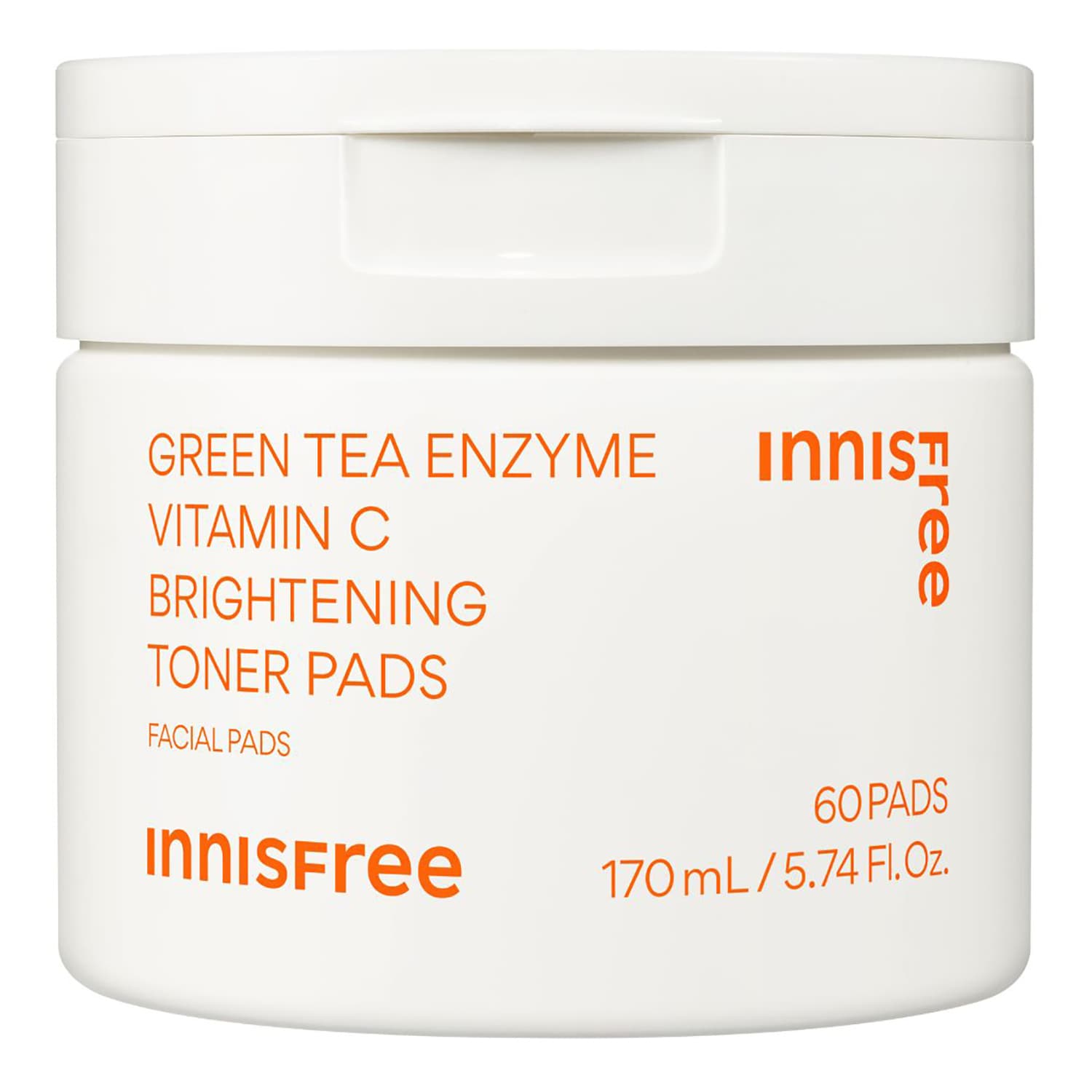 Innisfree - Płatki Z Enzymem Z Zielonej Herbaty I Witaminą C - Przeciw Przebarwieniom - Vita C Brightening Toner Pads - Dla Kobiet