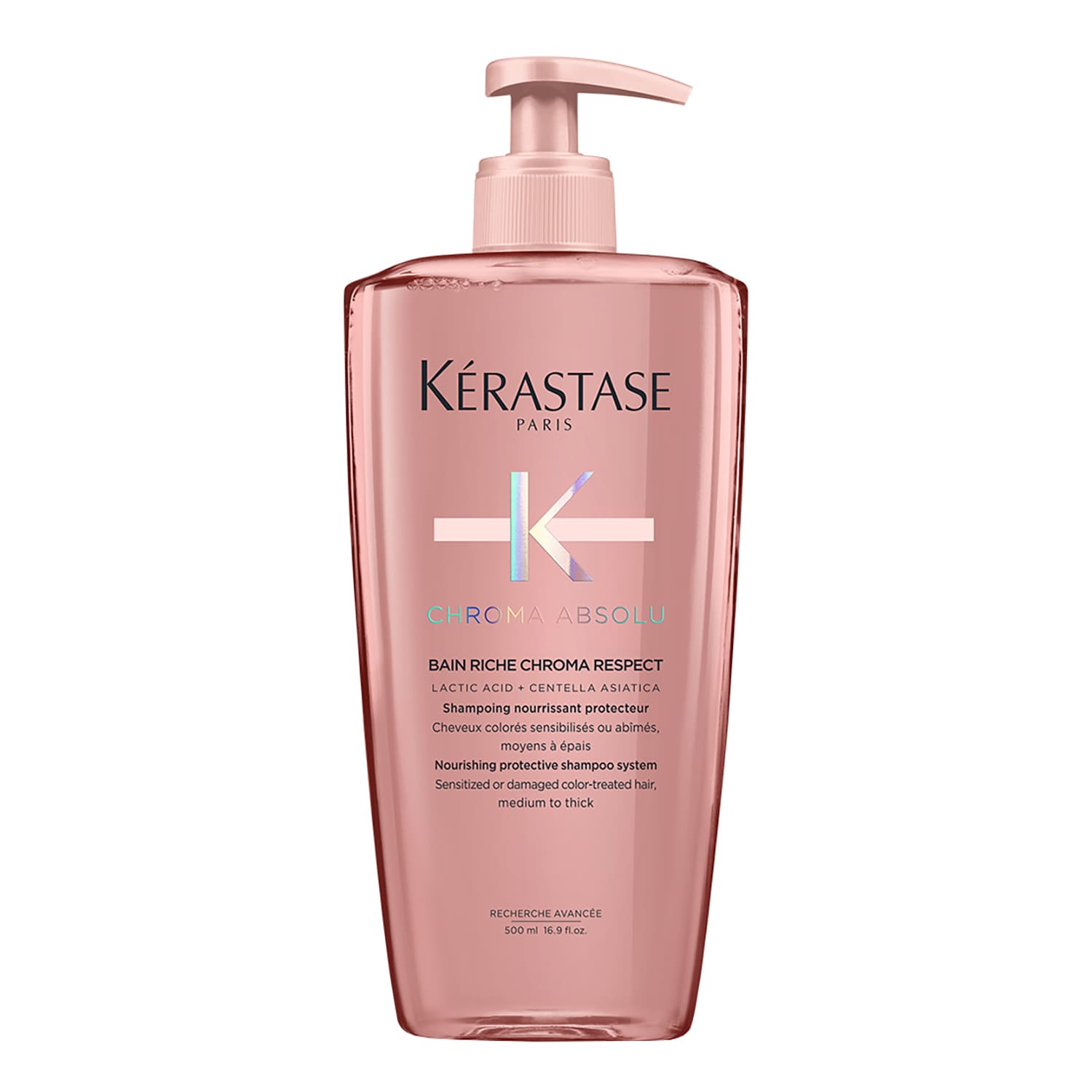 Kérastase - Chroma Absolu Kąpiel Wzbogacona Do Włosów Koloryzowanych - Chroma Absolu Bain Riche Respect 500ml - Dla Kobiet