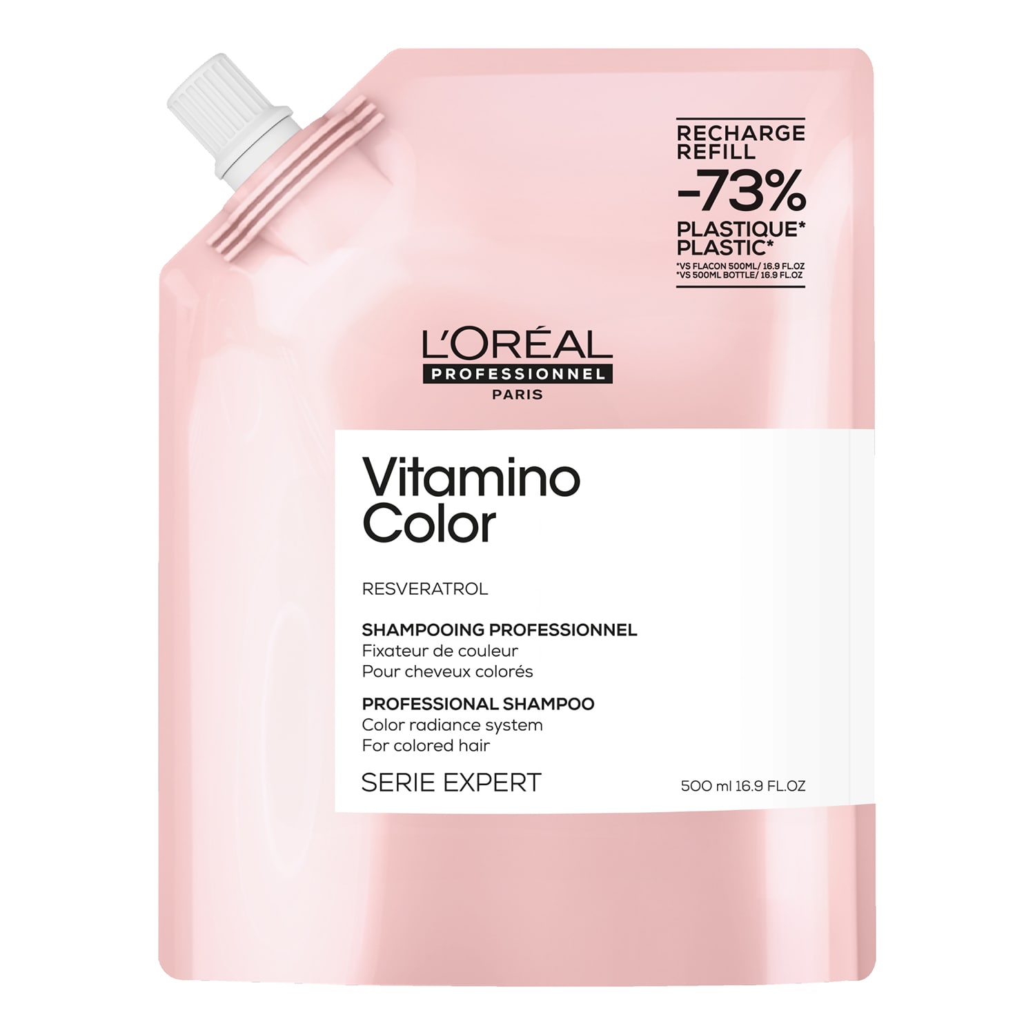 L'oréal Professionnel - Vitamino Color Szampon Do Włosów Koloryzowanych - 500 ml - Refill - Dla Kobiet