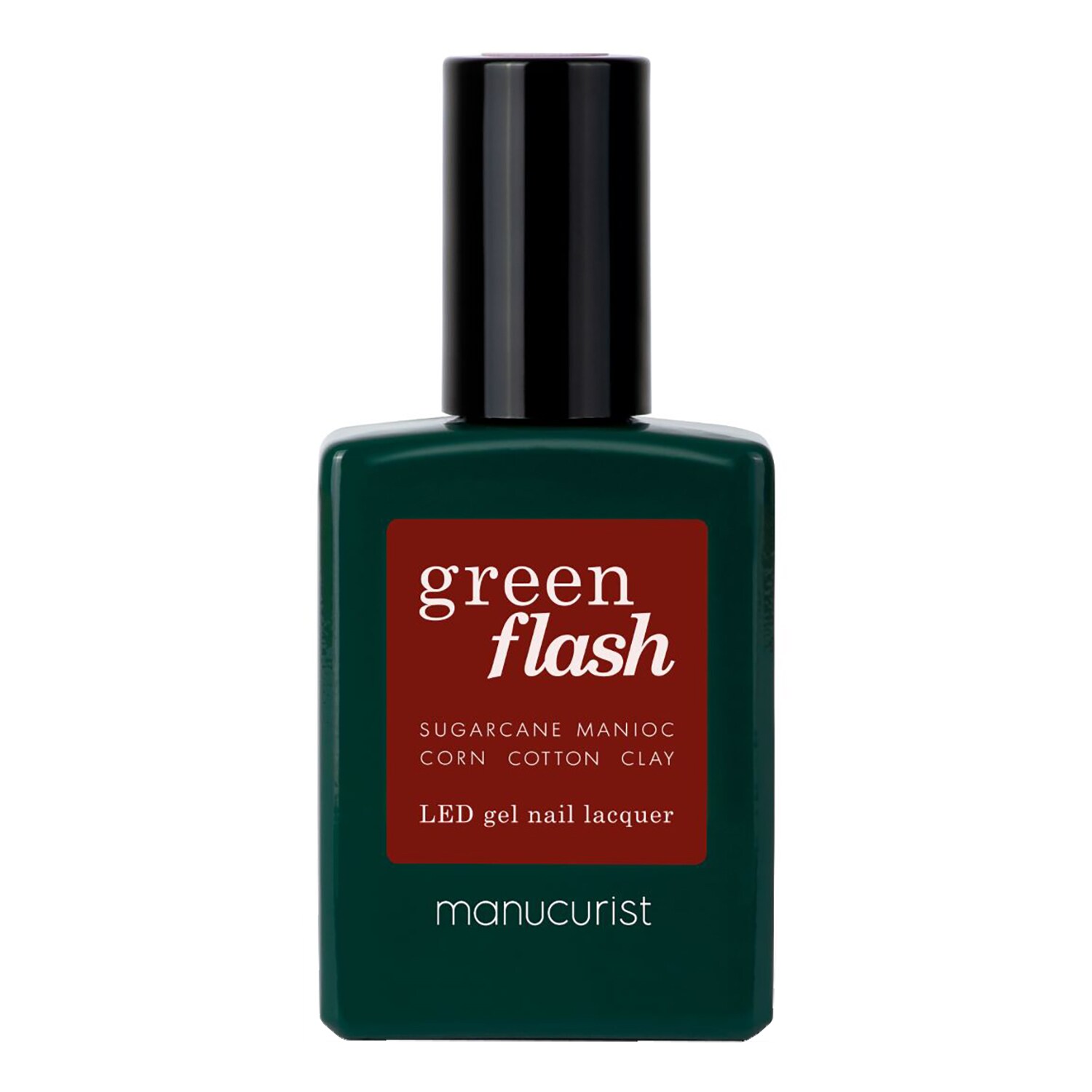 Manucurist - green Flash - Lakier Led - green Flash - Dark Pansy 15ml - Dla Kobiet