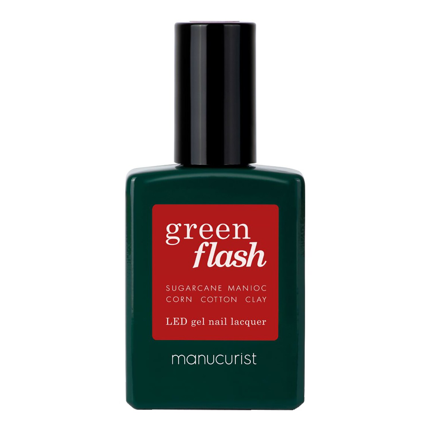 Manucurist - green Flash - Lakier Led - green Flash - Red Cherry 15ml - Dla Kobiet