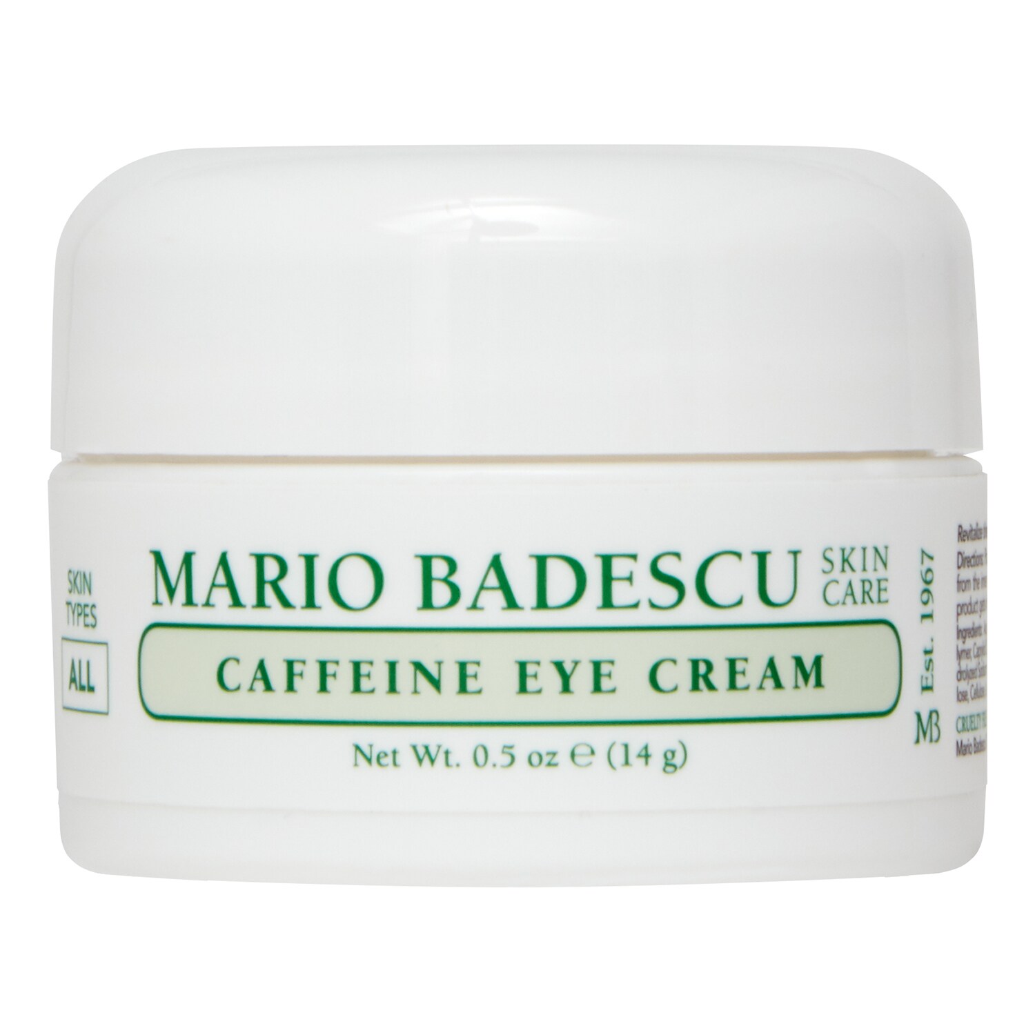 Mario Badescu - Caffeine Eye Contour Cream - Krem Pod Oczy - Collection Caffeine Eye Cream - Dla Kobiet