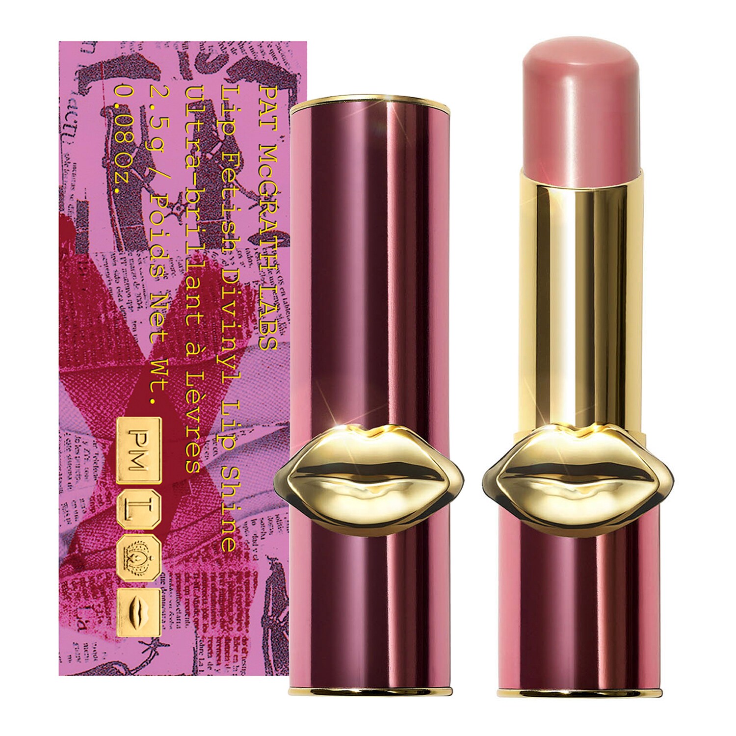 Pat Mcgrath Labs - Lip Fetish Divinyl Lip Shine - Balsam Do Ust - Lip Fetish Divinyl Shine Nude Venus - Dla Kobiet