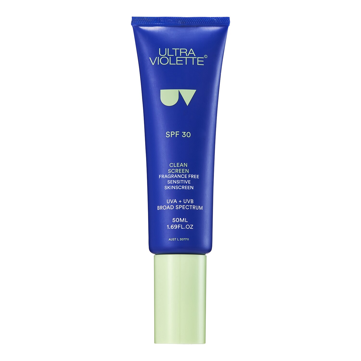 Ultra Violette - Clean Screen Spf30 – Krem Przeciwsłoneczny Do Skóry Wrażliwej - Skinscreen Clean Spf30 50ml - Dla Kobiet