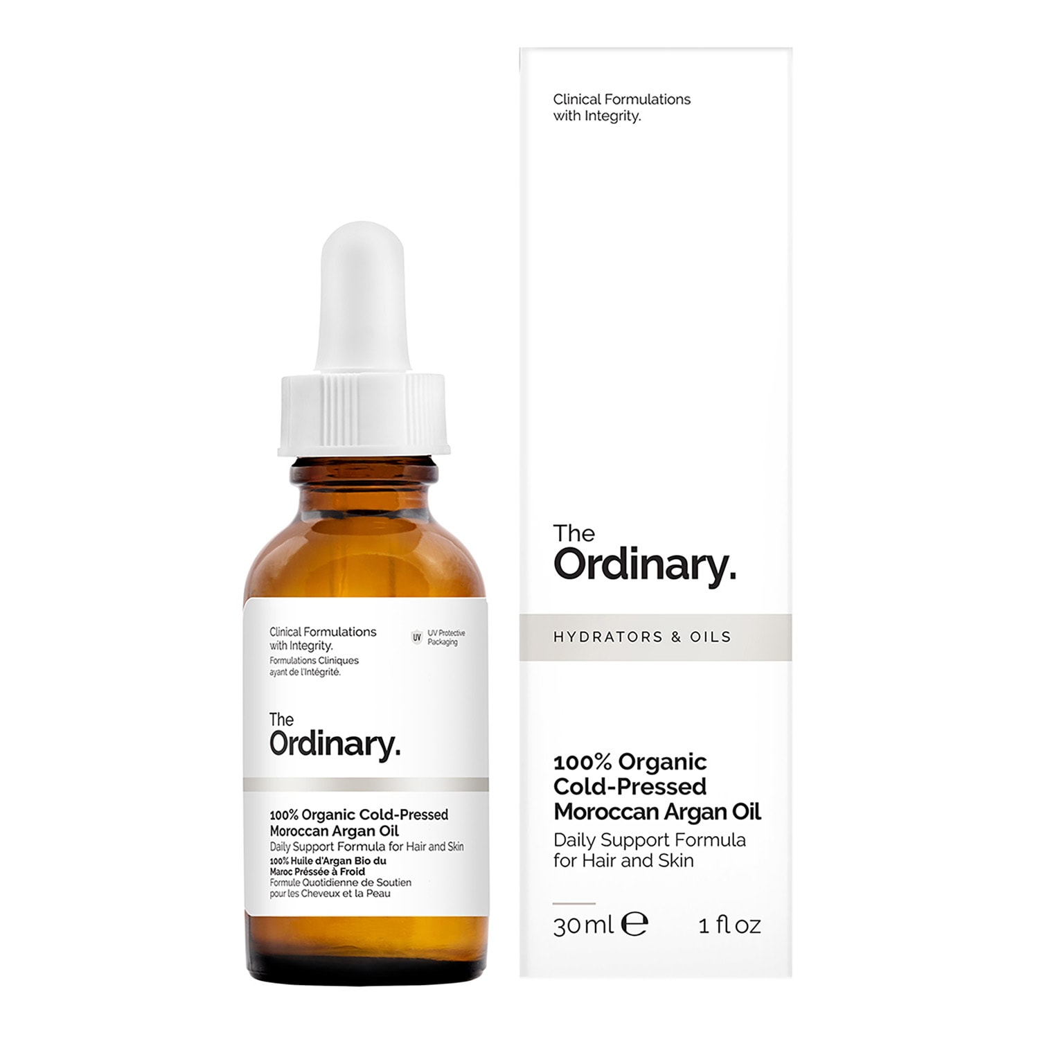 100% Cold-pressed Moroccan Argan Oil - Hair and Body Oil