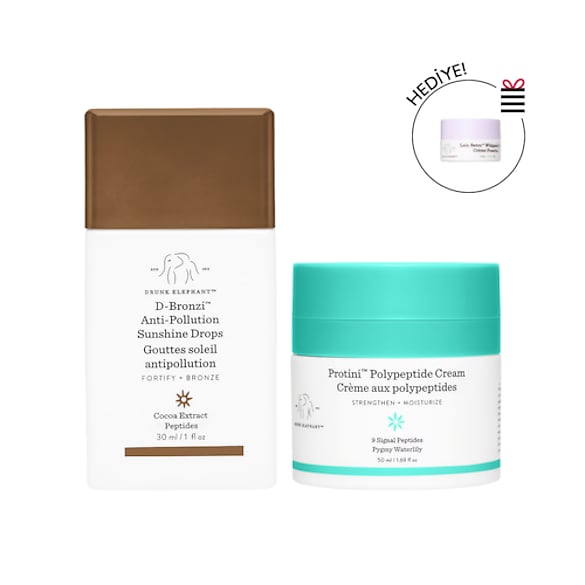 Protini Polypeptide Cream & D-Bronzi Sunshine Drops, DRUNK ELEPHANT
