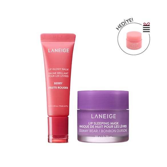 Lip Sleeping Mask & Lip Glowy Balm, LANEIGE