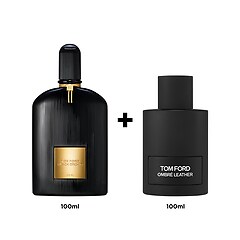 Black Orchid EDP 100ML + Ombre Leather EDP 100ML, TOM FORD