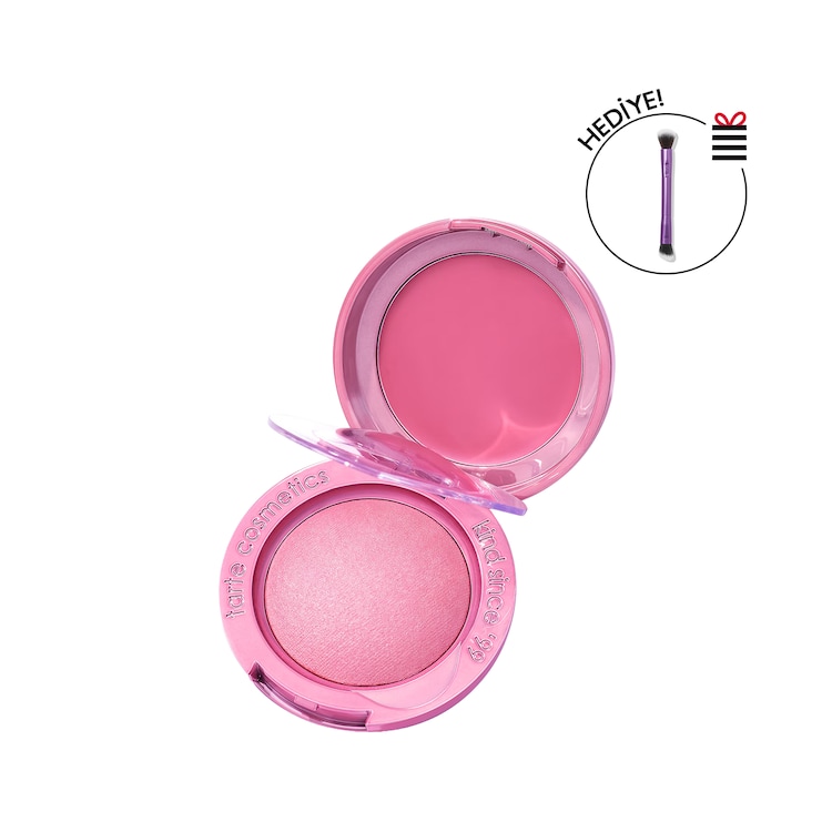 Macaron Blush & Glow Duo & Fırça