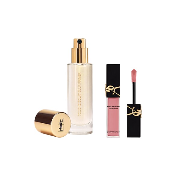 Make Me Blush & Touche Éclat Blur Primer, YVES SAINT LAURENT