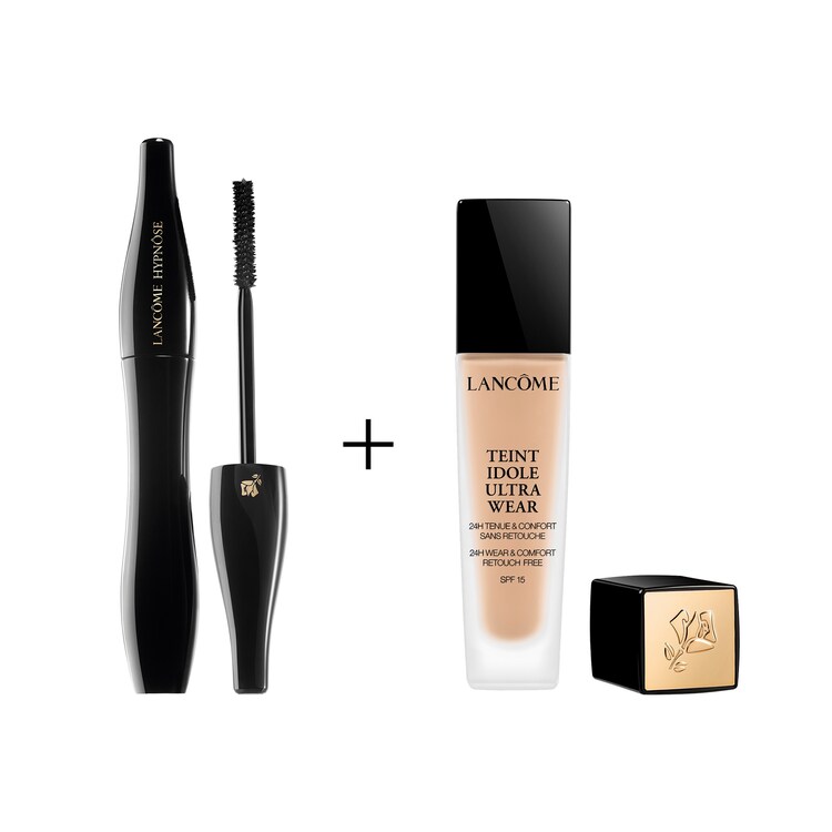 Sada řasenky a tekutého make-upu