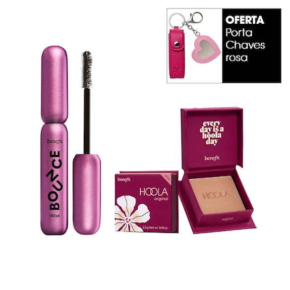 Duo icónico com presente - Duo de maquilhagem, Benefit Cosmetics