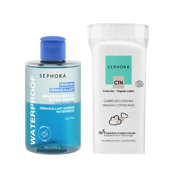 Bundle Waterproof Express Remover, Sephora Collection