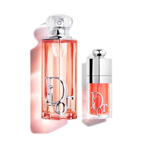 D&uacute;o Dior Addict Peachy -  Eau de Parfum y Aceite de Labios Hidratante,