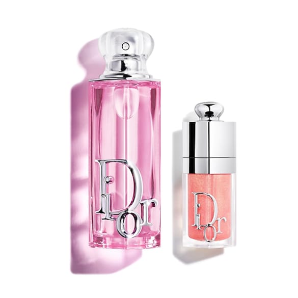 Duo Dior Addict Rosy - Eau de Parfum e &Oacute;leo de L&aacute;bios Hidratante,