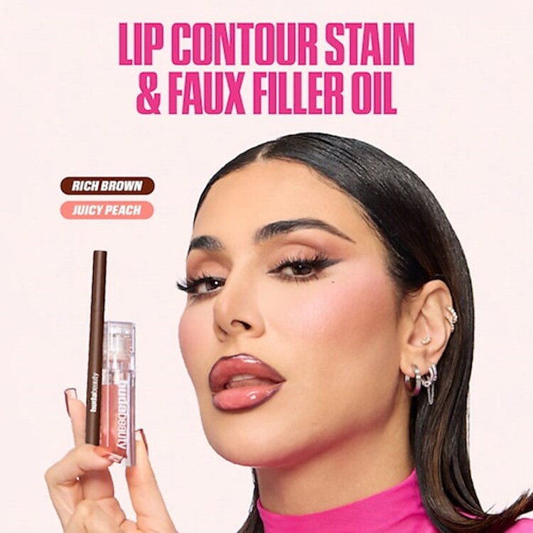 Lip Combo - Lápis de lábios 2 em 1 e óleo para lábios