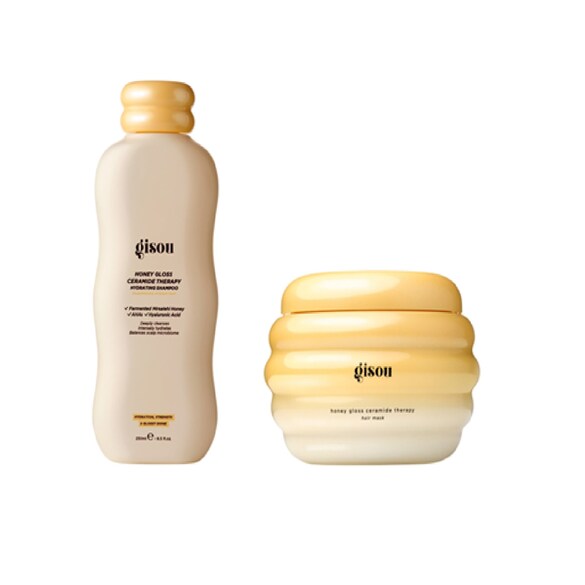 Rotina de cabelo da Gisou,