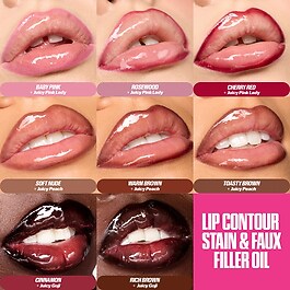 Combo lèvres - Crayon à lèvres 2 en 1 et huile à lèvres