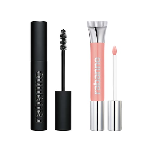 Duo yeux et lèvres - Rockstar Mascara & Rouge Rabanne Glowies, RABANNE MAKEUP