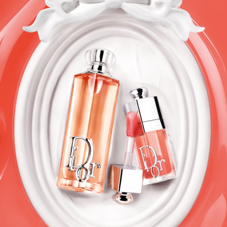 Duo Dior Addict Peachy - Eau de parfum et huile à lèvres hydratante
