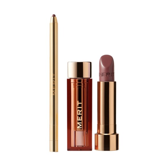 Combo Signature l&egrave;vres - Merit, MERIT BEAUTY