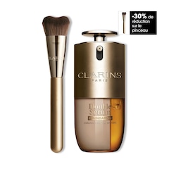 Duo Teint - Double Serum Fond de Teint et Pinceau Fond de Teint inspir&eacute; du Gua Sha, CLARINS