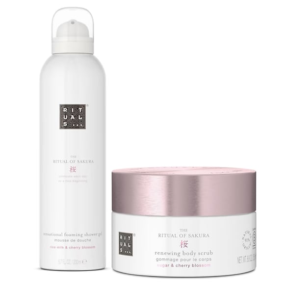 The Ritual of Sakura – Duo Gel douche & Gommage corps   ,