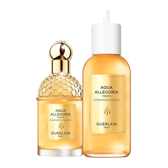 Duo Guerlain Aqua Allegoria Mandarine Basilic Eau de Parfum & sa recharge, GUERLAIN