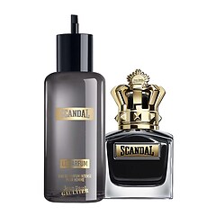Duo Jean Paul Gaultier Scandal Pour Homme Eau de Parfum & sa recharge, JEAN PAUL GAULTIER