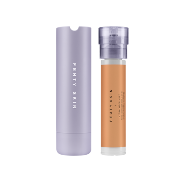Hydra Vizor Huez – Crème hydratante teintée & son étui rechargeable, FENTY SKIN