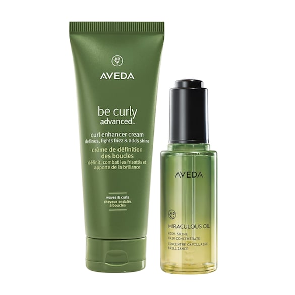 Routine frizzy curls, AVEDA