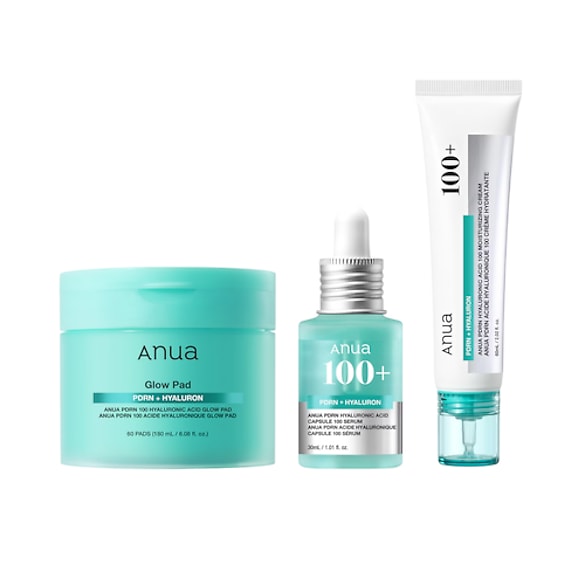 Routine hydratation, &eacute;clat et fermet&eacute; - PDRN et Acide Hyaluronique, ANUA THE FOUNDERS