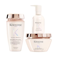 Routine trio brillance anti-frisottis pour cheveux &eacute;pais, 