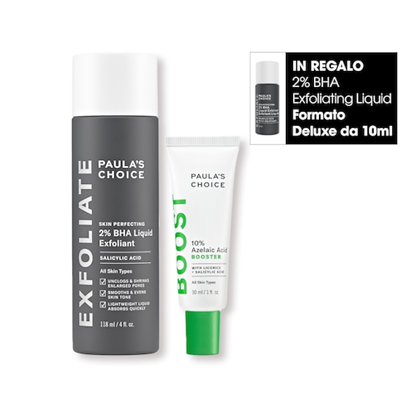 Skin perfecting 2% BHA liquid exfoliant + Azelaic acid booster 30ml, PAULA'S CHOICE