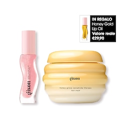 Honey Infused Lip Oil + Honey Gloss Ceramide Therapy, GISOU