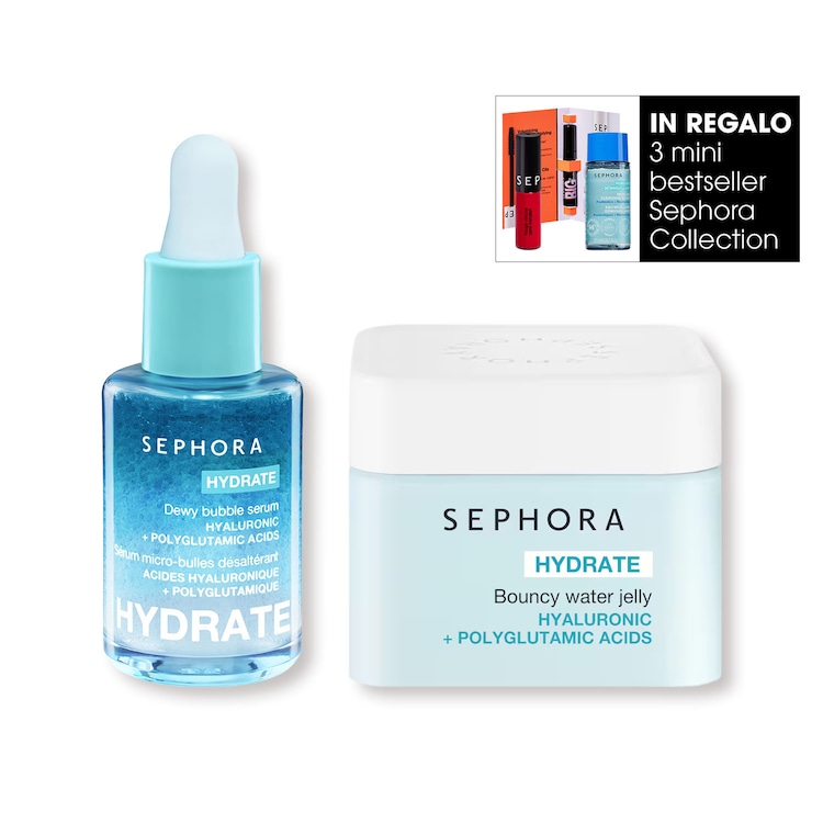 Hydrate Siero idratante  + Crema-gel viso