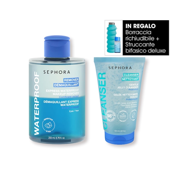 Routine Water Jelly Cream + struccante bifasico, SEPHORA COLLECTION