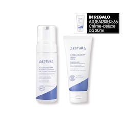 Kit ATOBARRIER365 Detergente viso + Crema idratante, AESTURA