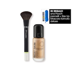 VEGAN BRUSH-24 01 FOUNDATION + BEST SKIN EVER FONDOTINTA, SEPHORA COLLECTION